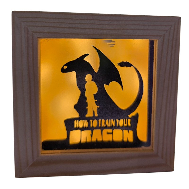 Lámpara LED Decorativa Cómo Entrenar a tu Dragón