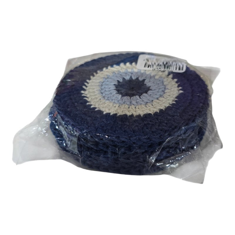 Posa Vaso Ojo Turco – Crochet Artesanal