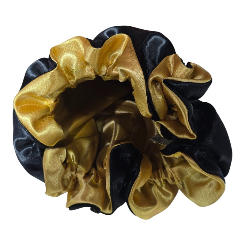 Gorro de Satín Adulto Bicolor Antifrizz – Arañitas Coquette
