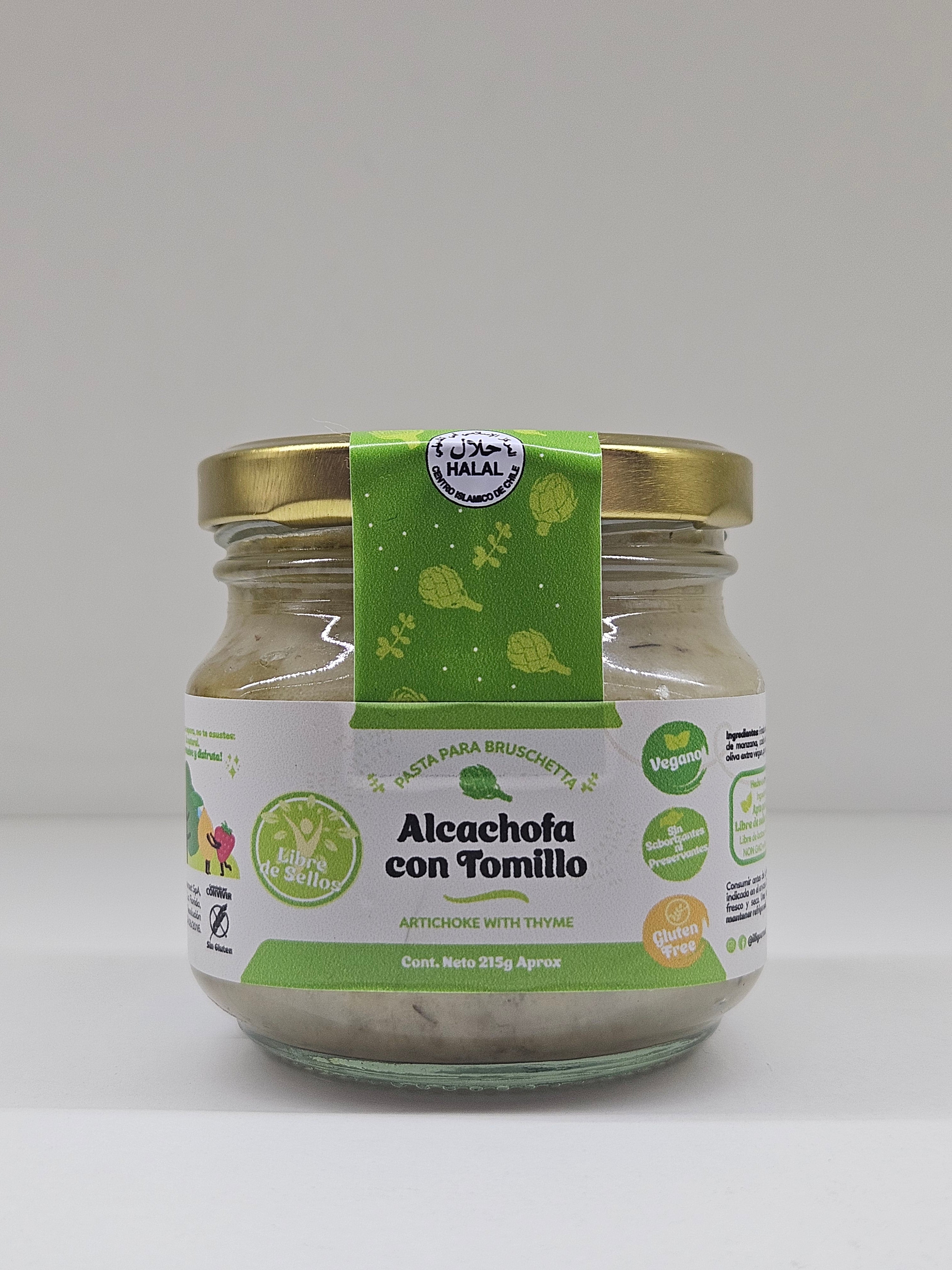 Pasta de Alcachofa con Tomillo – 215 g