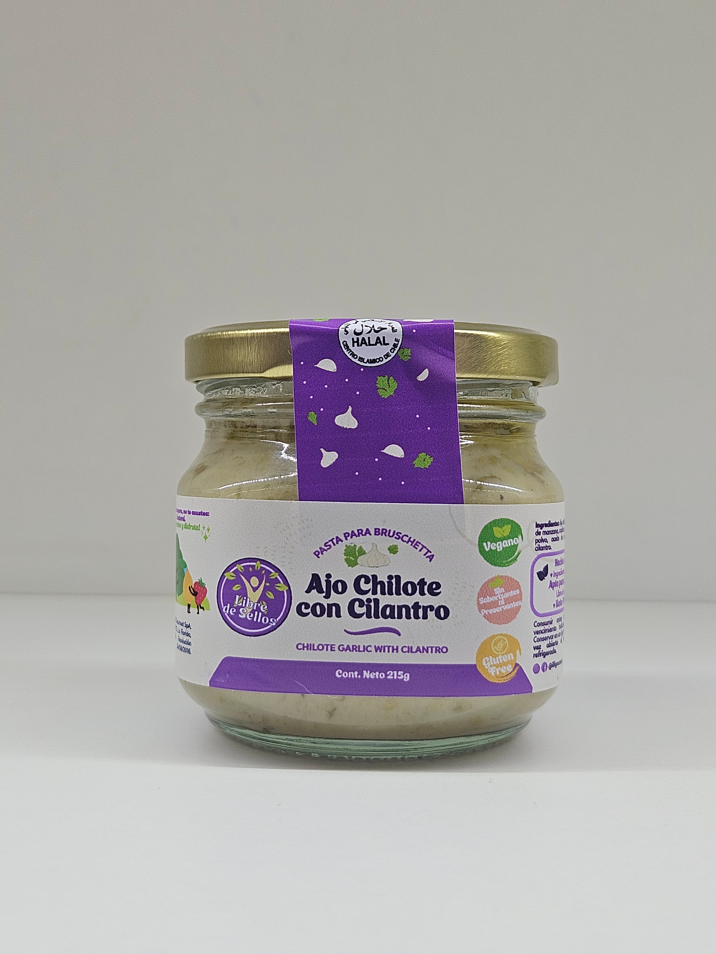Pasta de Ajo Chilote con Cilantro – 215 g