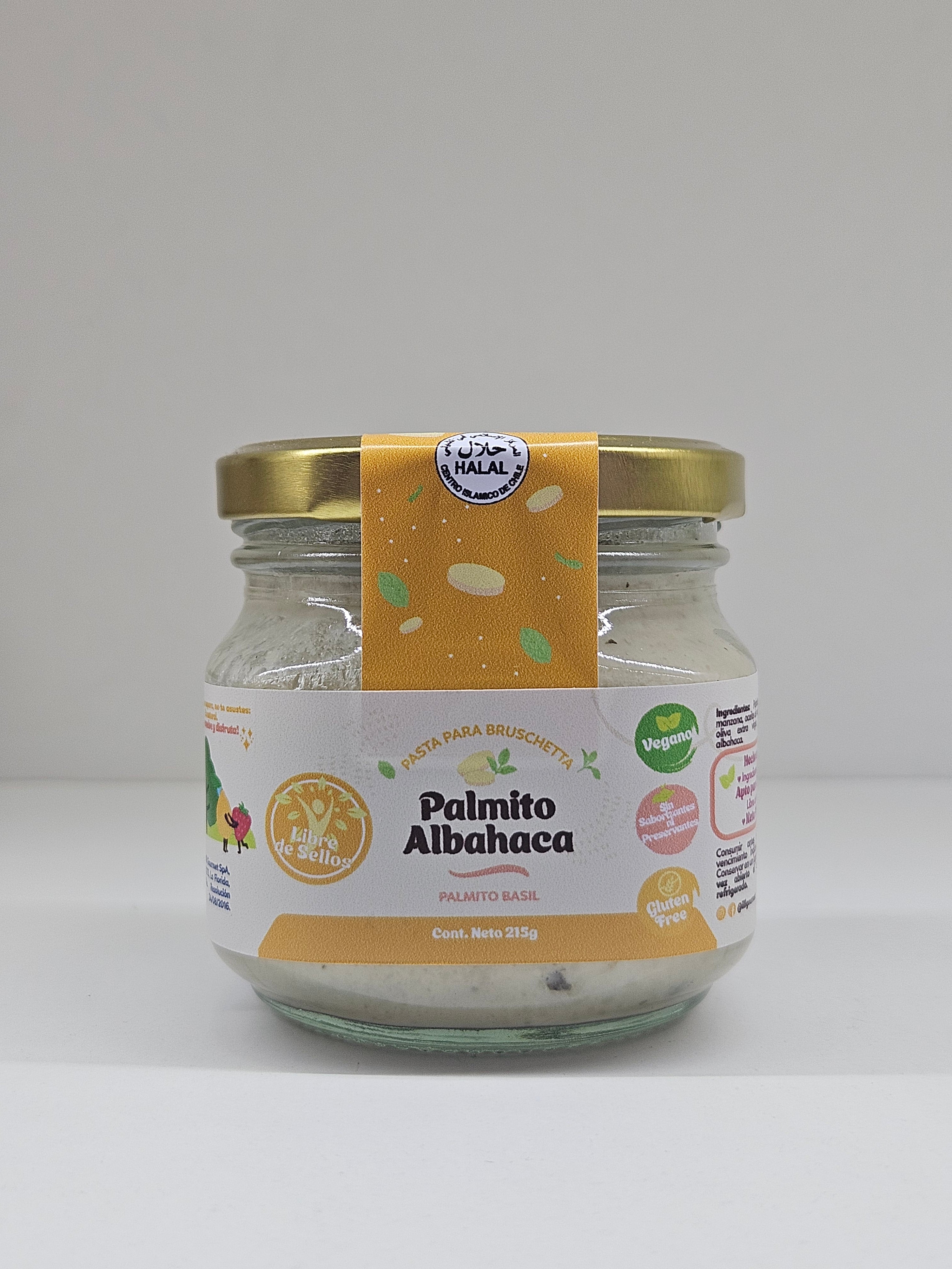 Pasta de Palmitos con Albahaca – 215 g