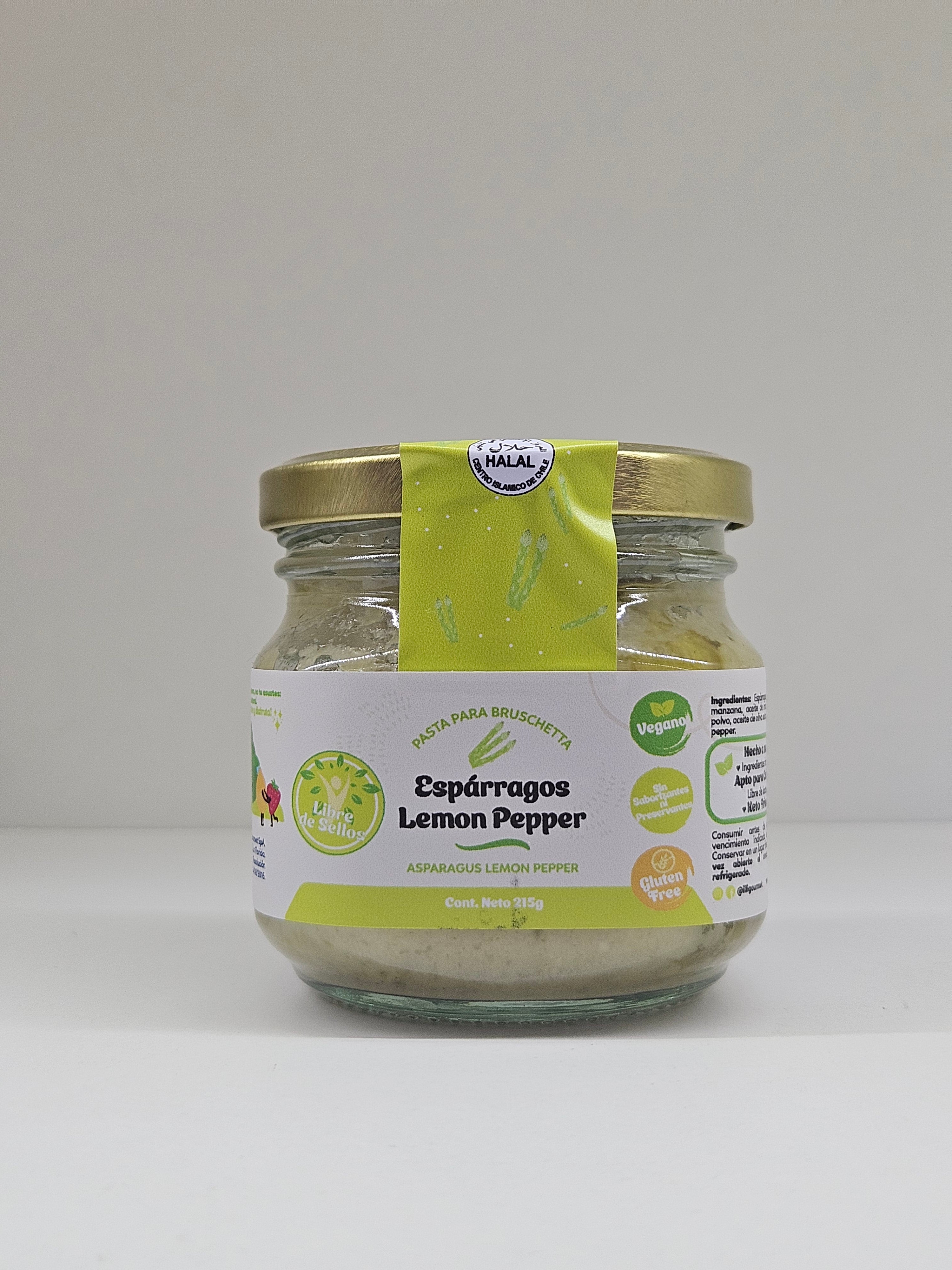 Pasta de Espárragos Lemon Pepper – 215 g