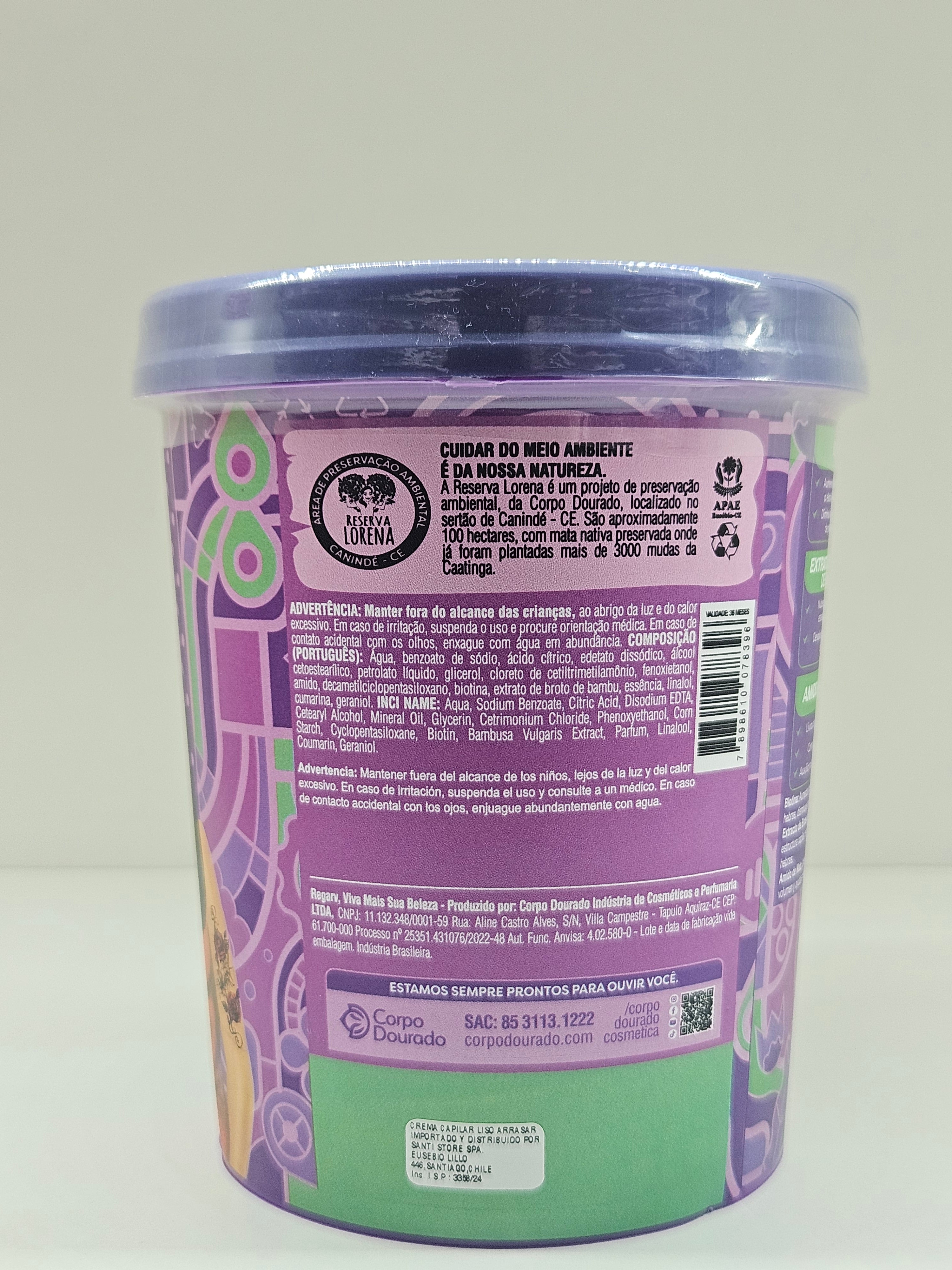 Mascarilla Capilar Liso De Arrasar 1kg