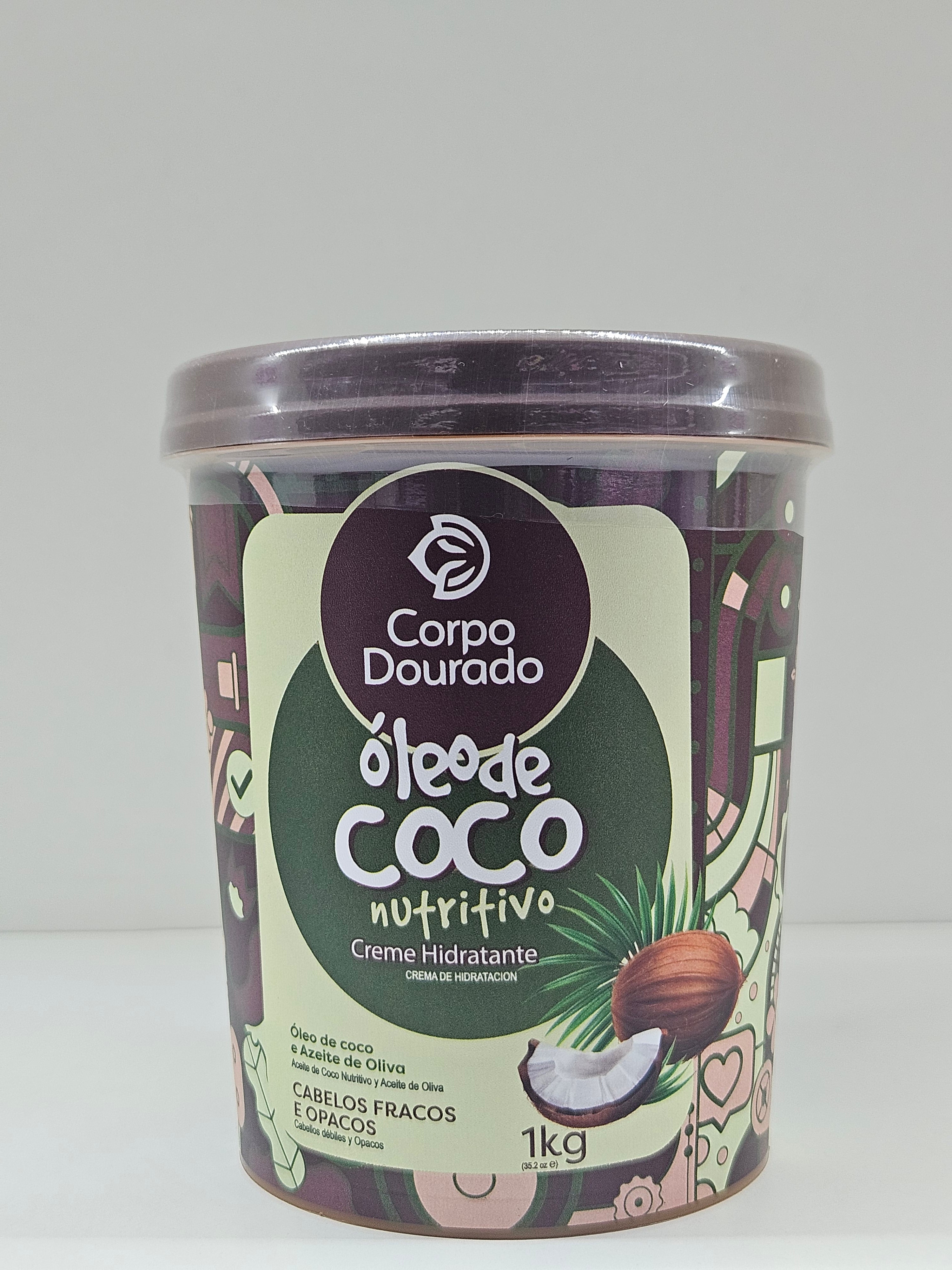 Mascarilla Capilar Oleo De Coco 1kg