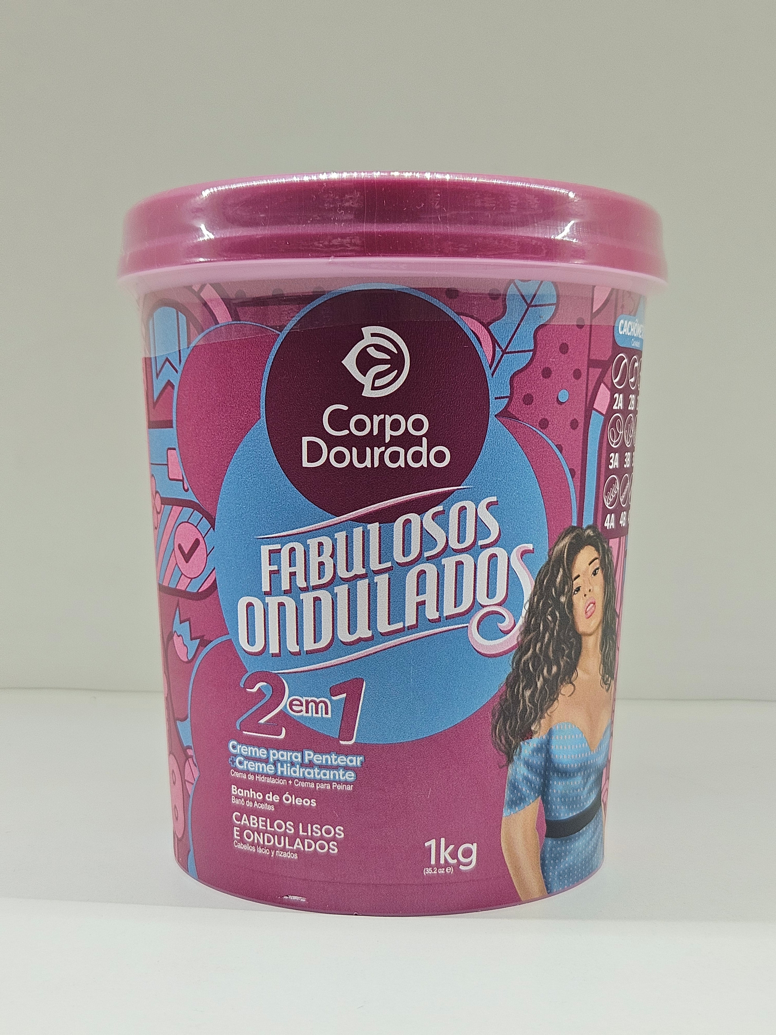 Mascarilla Capilar Fabulosos Ondulados 1kg