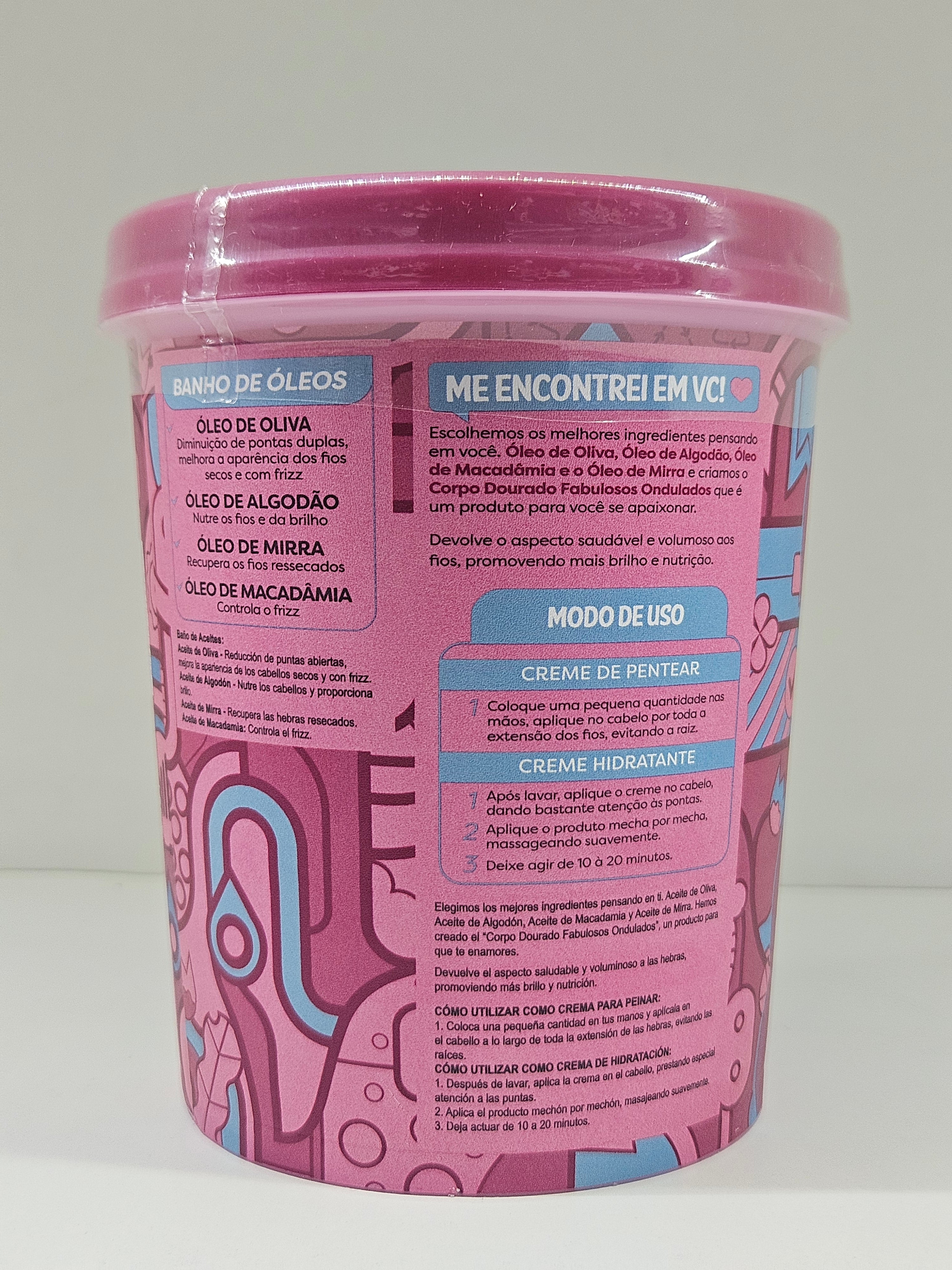 Mascarilla Capilar Fabulosos Ondulados 1kg