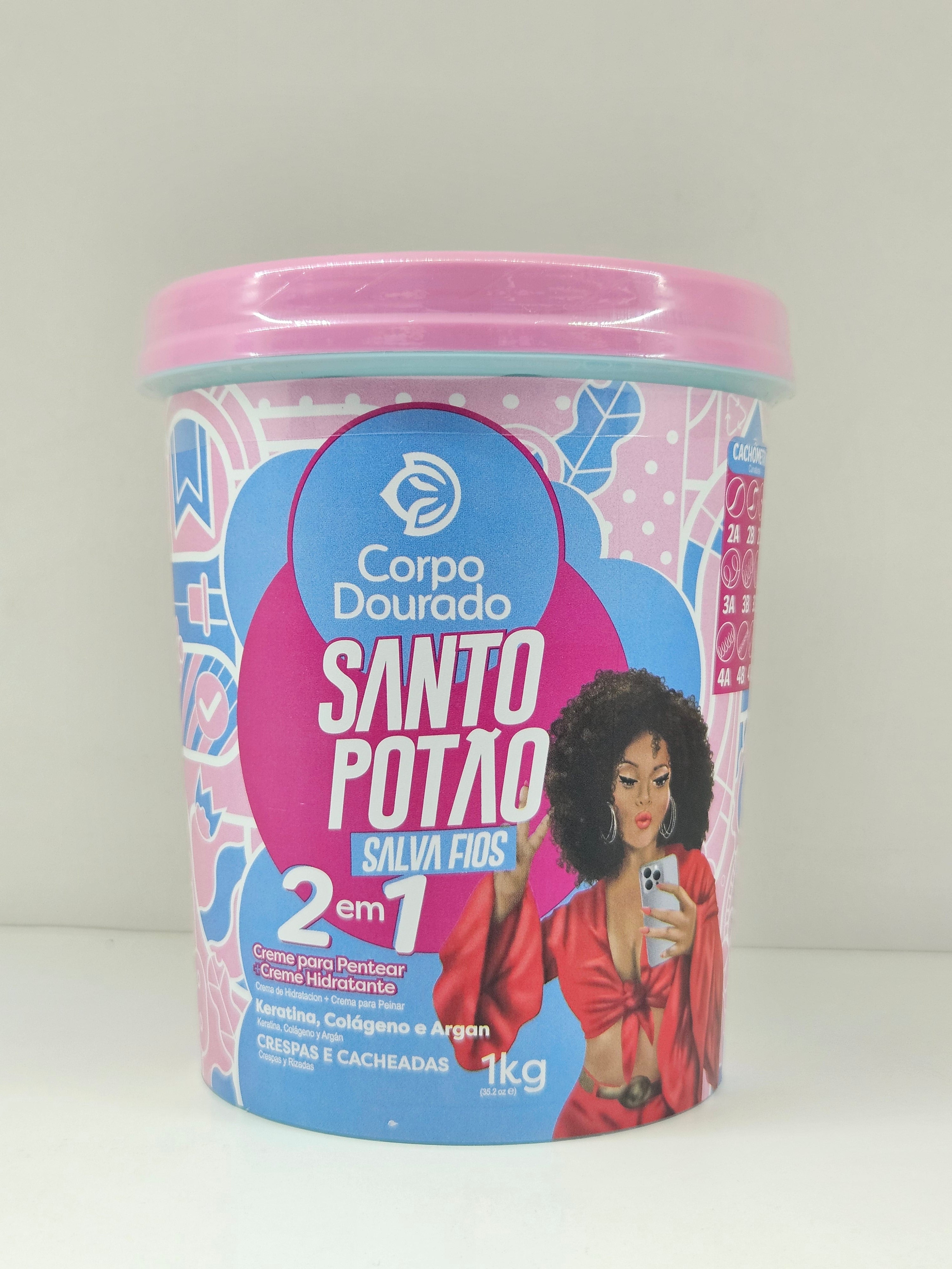 Mascarilla Capilar Santo Potao 1kg