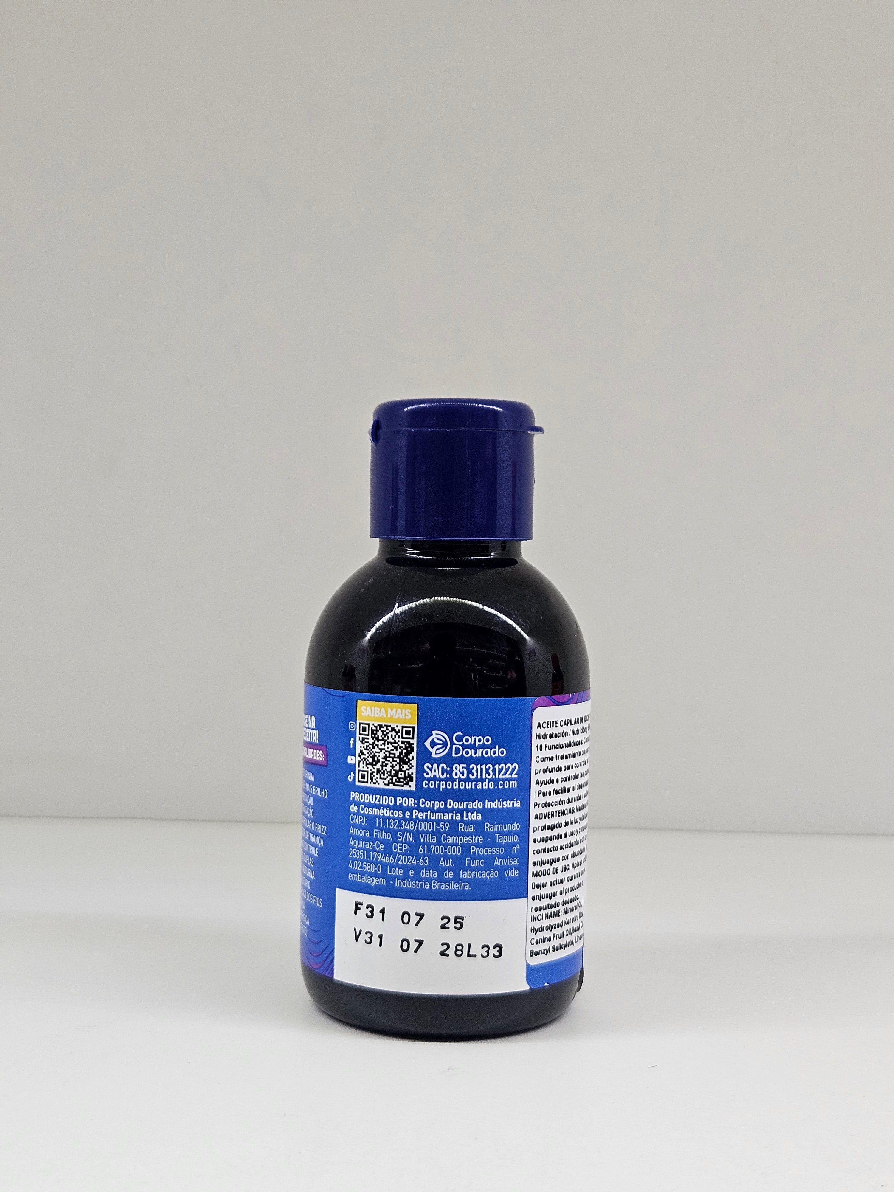 Óleo Capilar Ricino 100ml