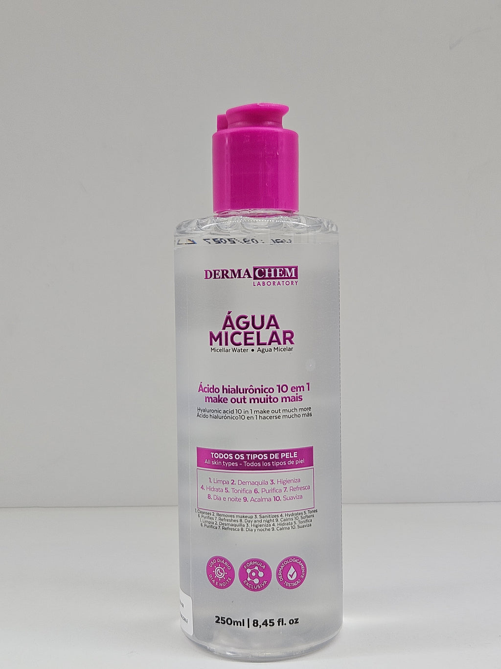 Agua Micelar Con Acido Hialuronico 250ml