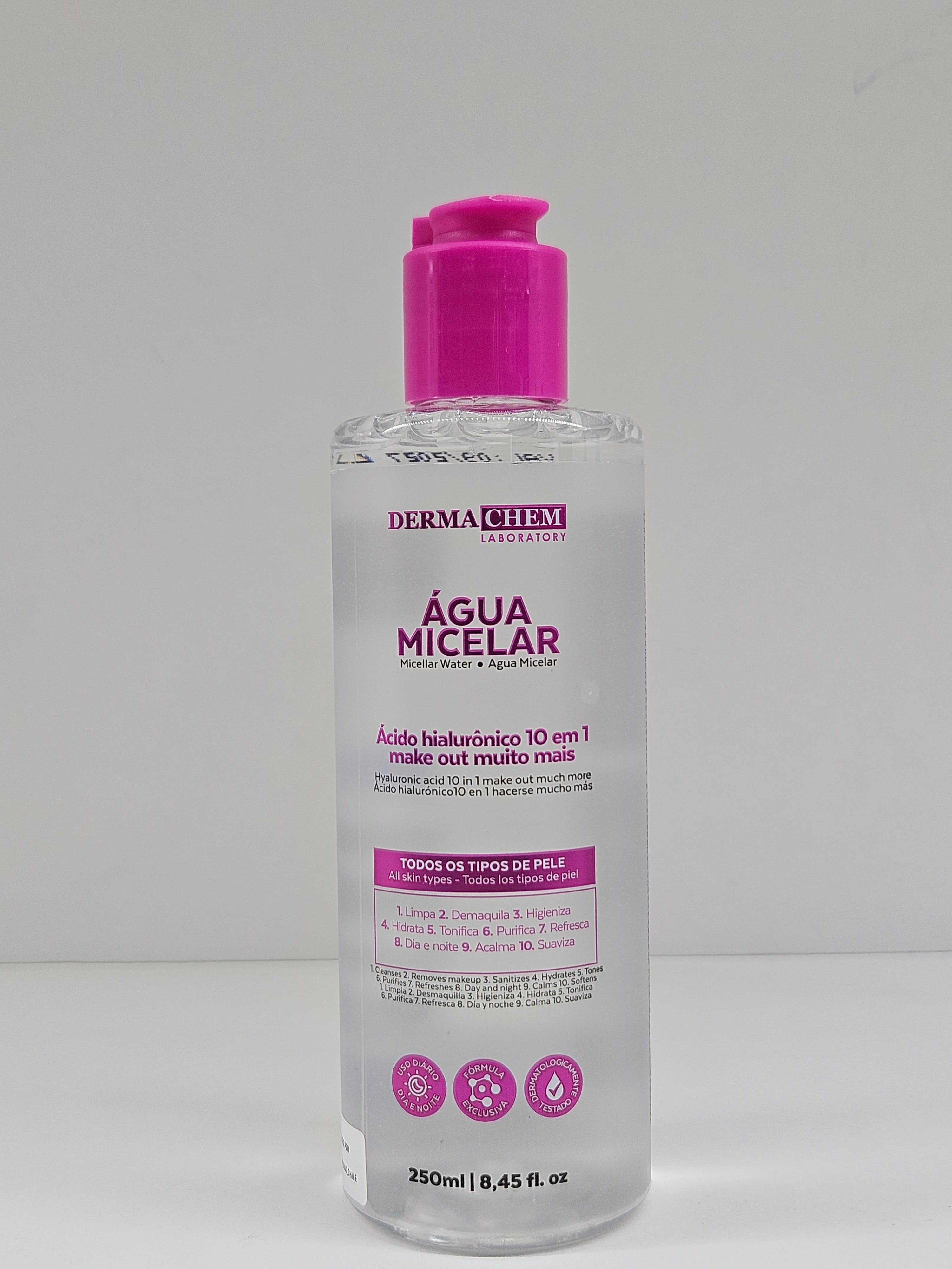 Agua Micelar Con Acido Hialuronico 250ml