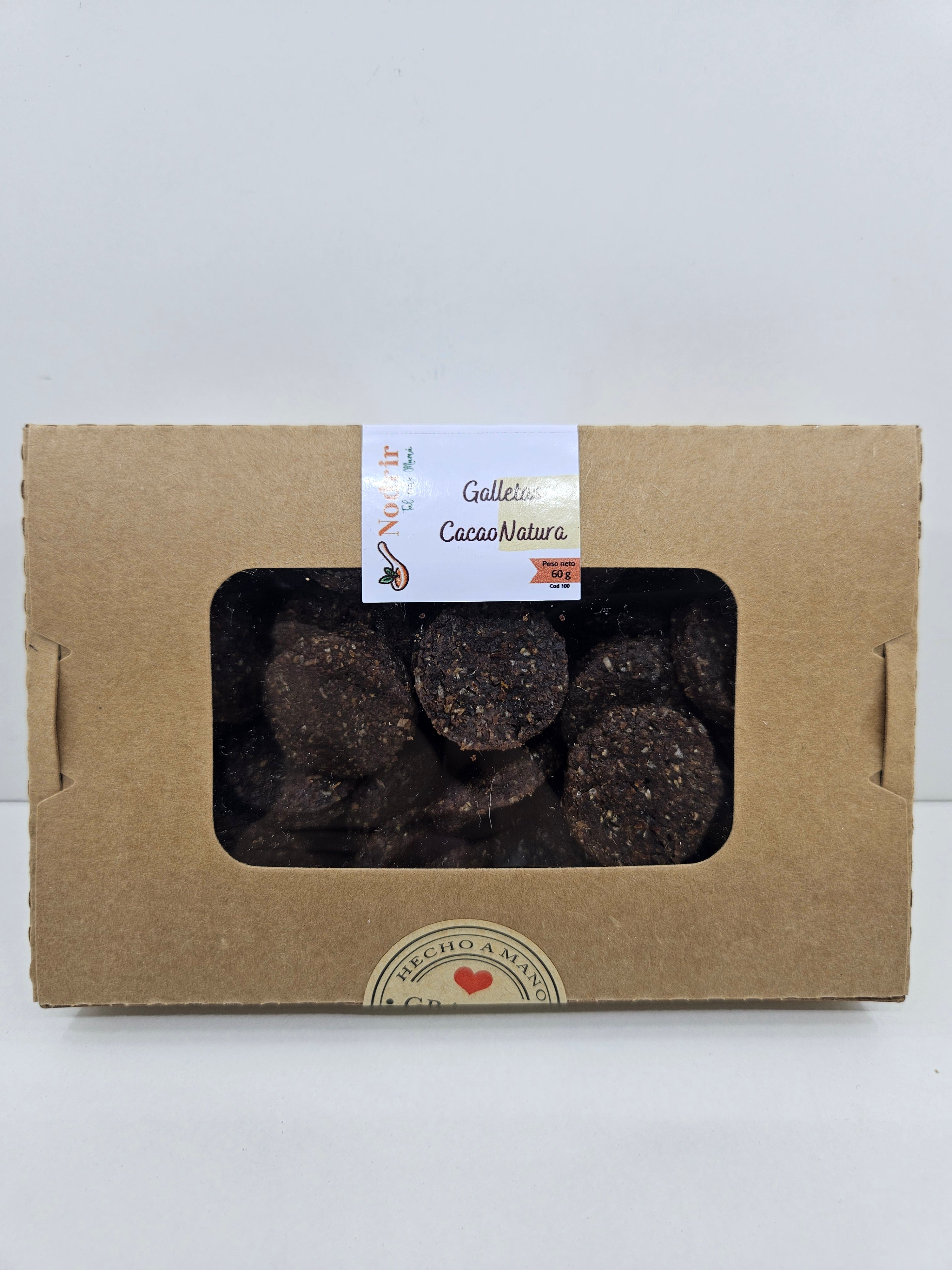 Galletas Cacao Natura Caja
