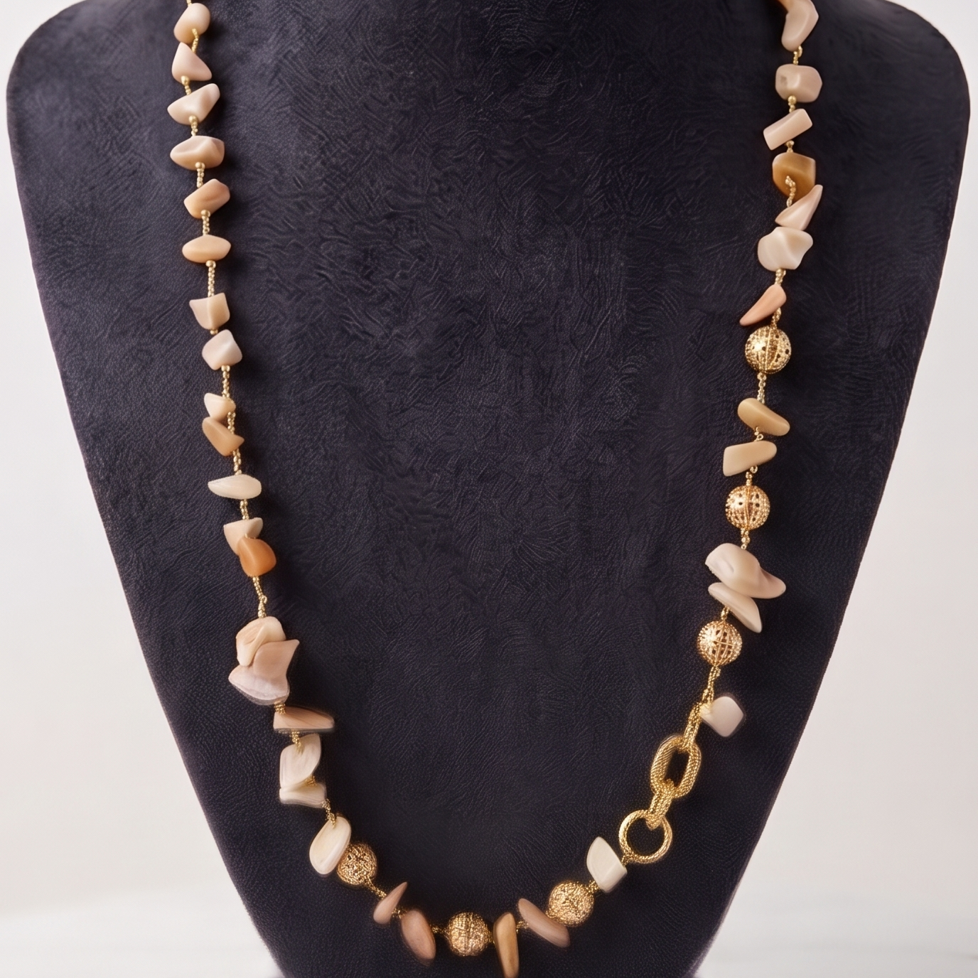 Collar de Piedra Daga Irregular Kwita Joya's