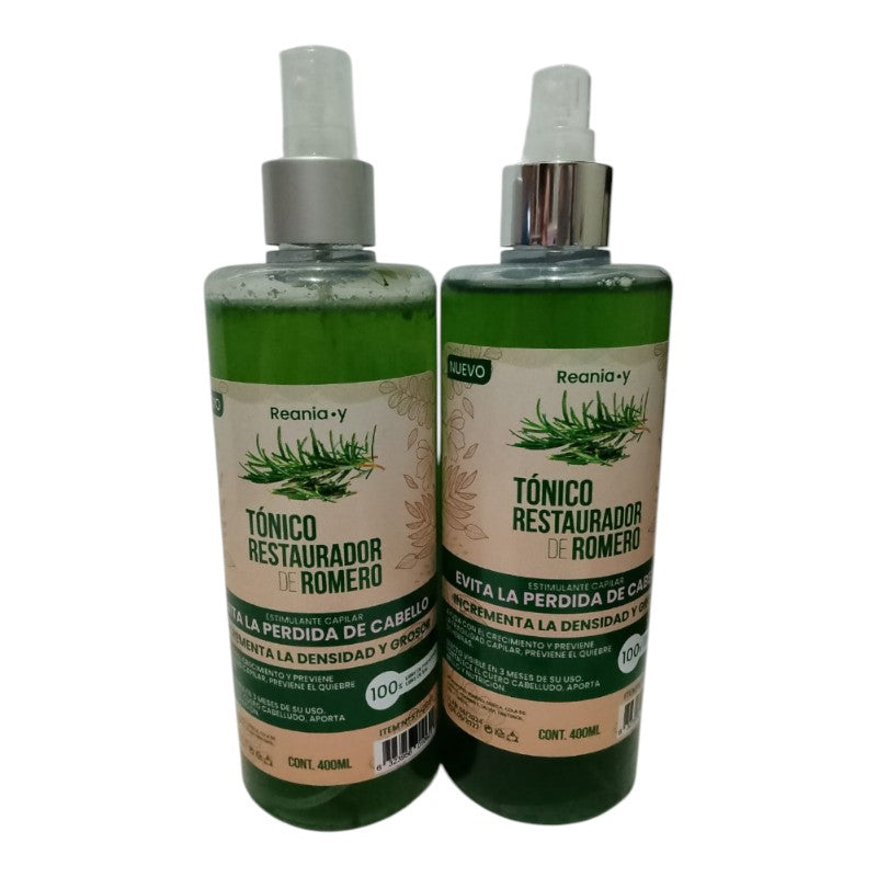 Tónico Restaurador de Romero Reania.Y 400 ml