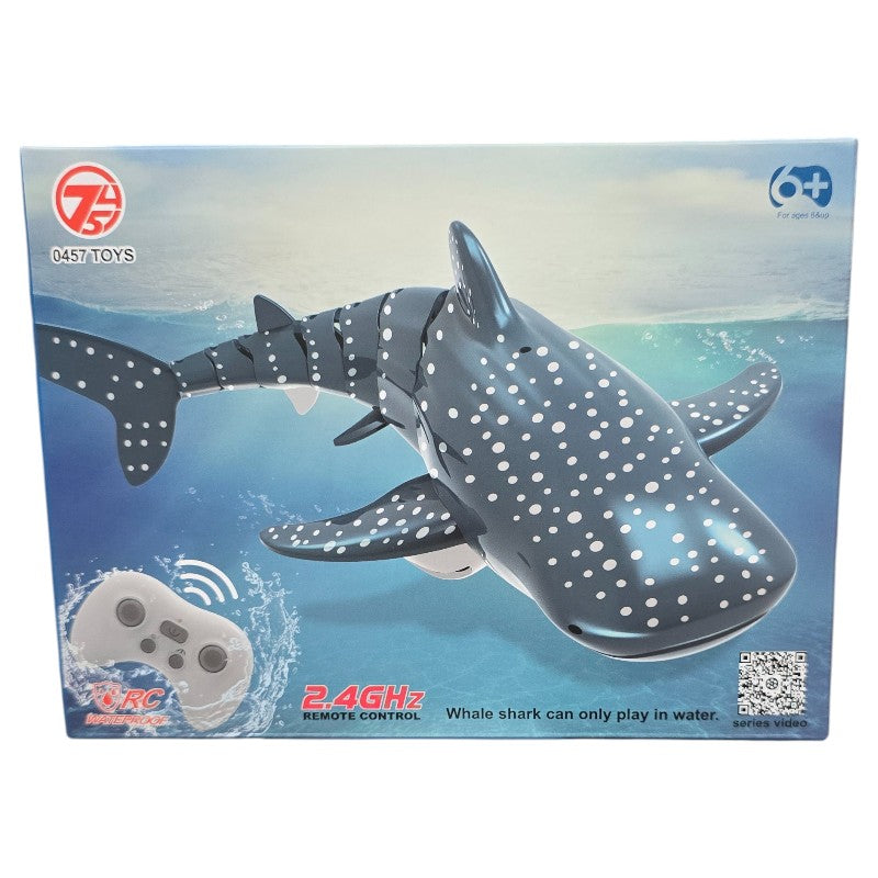 Tiburón Ballena RC 2.4GHz – Juguete Acuático de Control Remoto