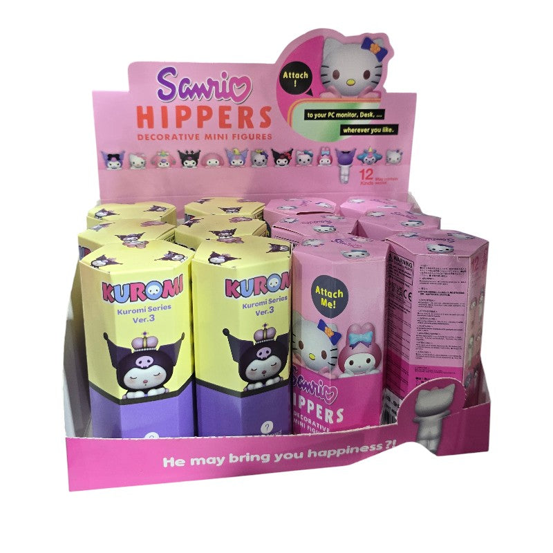 Figuras Sanrio Hippers Mini Decorativas
