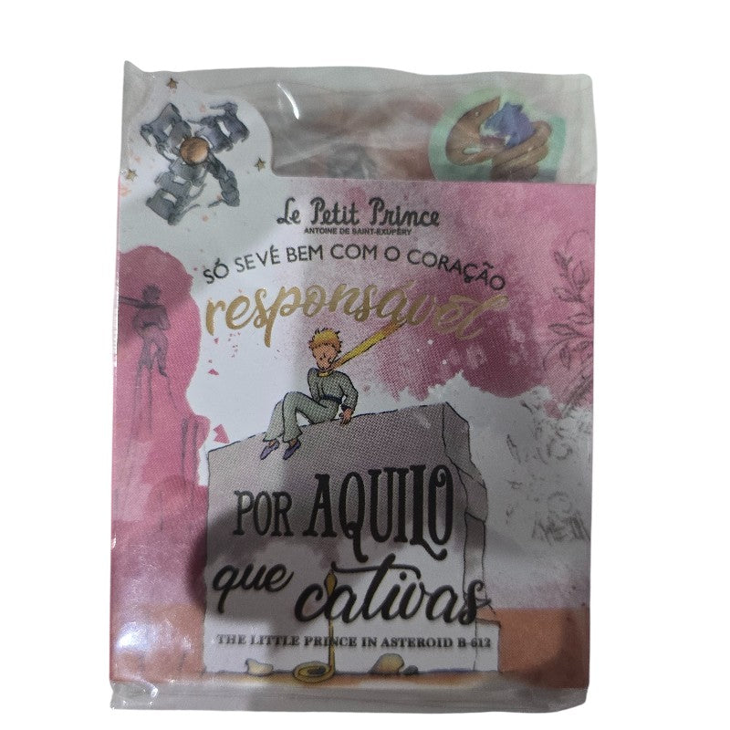 Set de Notas y Stickers “El Principito” – Colección Inspirada en el Asteroide B-612