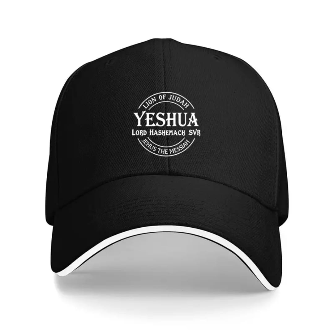 Gorra Cristiana YESHUA – Lion of Judah (Negro)