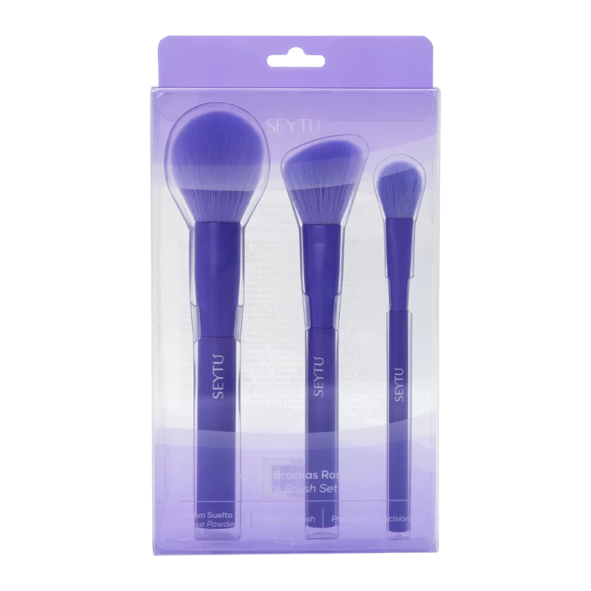 Set de Brochas Rostro 3 piezas - Imagen 2